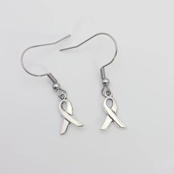 Awareness Ribbon Earrings - Picture 4 of 5